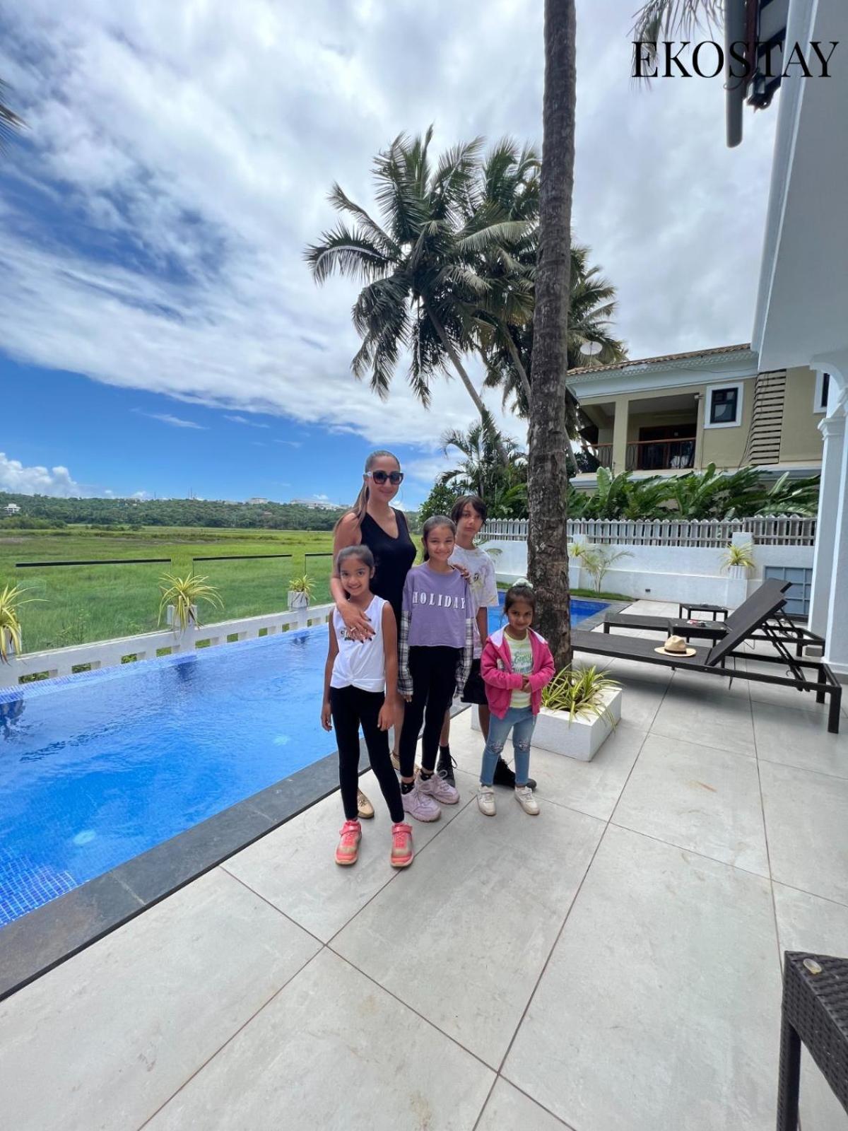 Ekostay Luxe - Jade Villa I Infinity Pool I Paddy Field Views Candolim Exterior photo