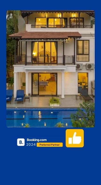 Ekostay Luxe - Jade Villa I Infinity Pool I Paddy Field Views Candolim Exterior photo